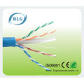 Precio competitivo de BLG fábrica 23AWG Cat6 cable lan